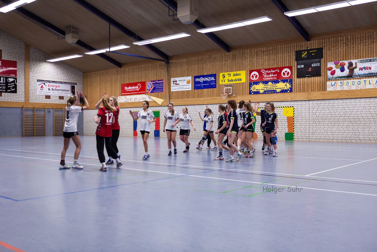 Bild 122 - B-Juniorinnen SG-Todesfelde/Leezen - SG Wift Neumnster : Ergebnis: 23:37